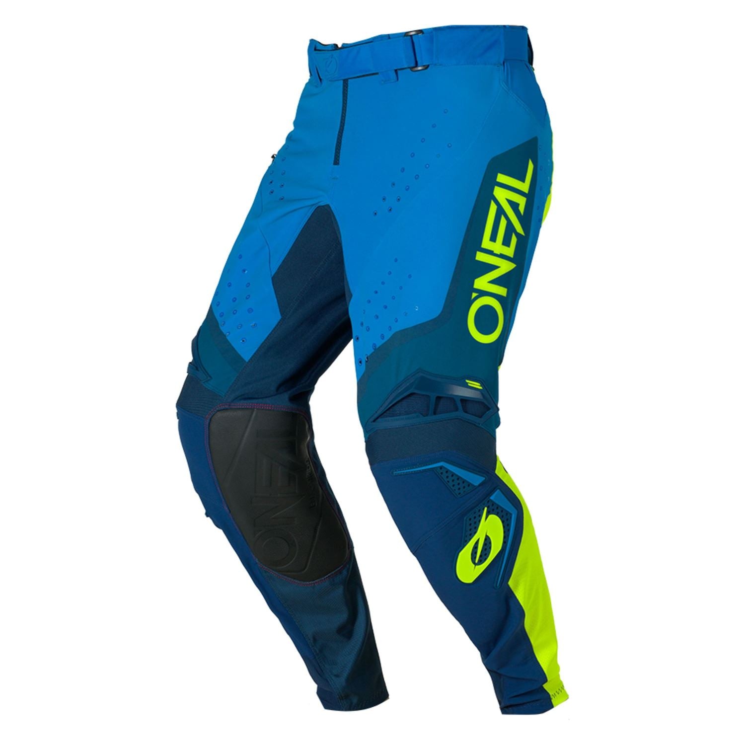 O'Neal 2026 Prodigy Five Five Blue Neon Yellow MX Pants